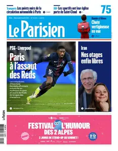 Le Parisien du Mercredi 8 Avril 2026