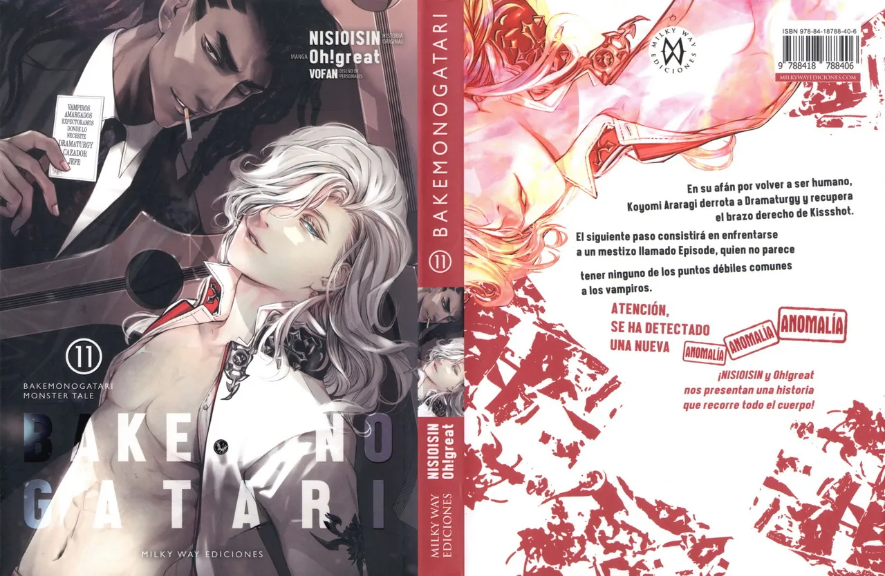 Bakemonogatari Tomos 11-13 (de 22)