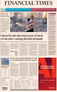 Financial Times Europe - 3 October 2024