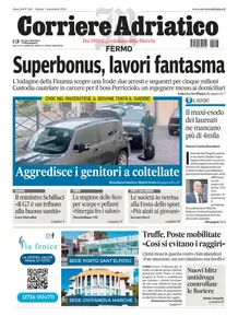 Corriere Adriatico Fermo - 7 Settembre 2024