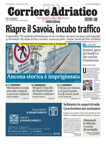 Corriere Adriatico Ancona - 25 Luglio 2024