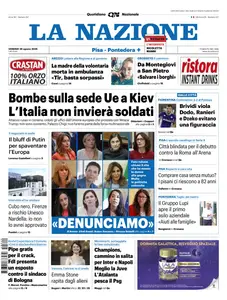 La Nazione Pisa Pontedera - 29 Agosto 2025