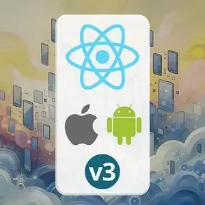 React Native, v3: Building Native iOS and Android Apps with React