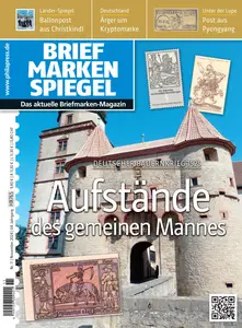 Briefmarken Spiegel - November 2024