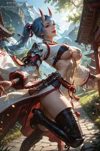 Tomoe Gozen (AI Generated)
