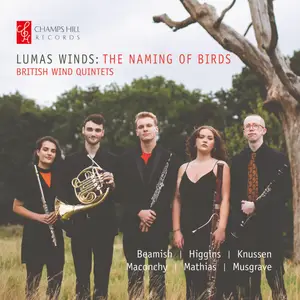 Lumas Winds - The Naming of Birds: British Wind Quintets (2024) [Official Digital Download 24/96]