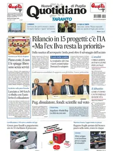 Quotidiano di Puglia Taranto - 20 Maggio 2025