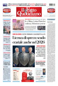 Il Fatto Quotidiano - 28 Gennaio 2026