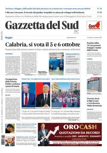 Gazzetta del Sud Reggio Calabria - 10 Agosto 2025