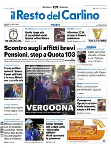 Il Resto del Carlino Pesaro - 21 Ottobre 2025