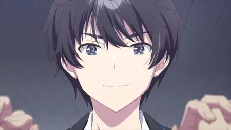 Chitose Is In The Ramune Bottle S01E01 The Hazy Spring Moon Above