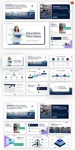 Education Pitch Deck - PowerPoint Template 9CW5ZKA