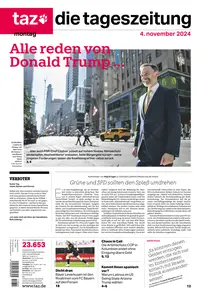 taz die tageszeitung  - 04 November 2024