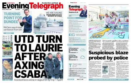 Evening Telegraph Late Edition – October 01, 2018