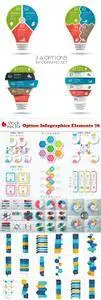 Vectors - Option Infographics Elements 76