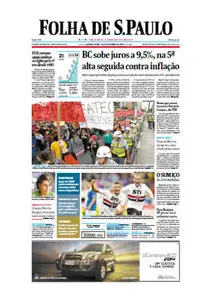 Jornal Folha de São Paulo (10/10/2013 - Quinta)