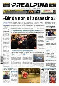 La Prealpina - 23 Dicembre 2016