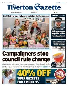 Tiverton Gazette - 19 March 2024
