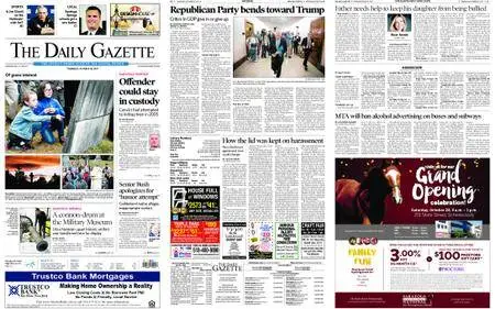 The Daily Gazette – October 26, 2017