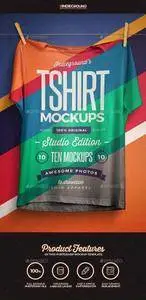 GraphicRiver - Studio T-shirt Mockups