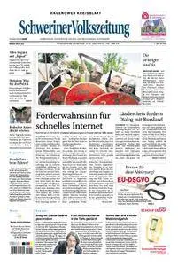 Schweriner Volkszeitung Hagenower Kreisblatt - 02. Juni 2018