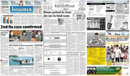 Philippine Daily Inquirer – May 25, 2009
