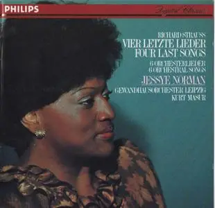 Jessye Norman, Kurt Masur - R. Strauss: Vier letzte Lieder, Orchestral Lieder (1992)