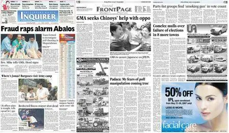 Philippine Daily Inquirer – May 22, 2007