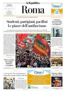 la Repubblica Roma - 26 Aprile 2024