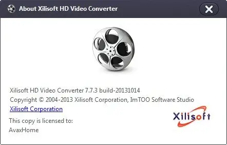 Xilisoft HD Video Converter 7.7.3 Build 20131014