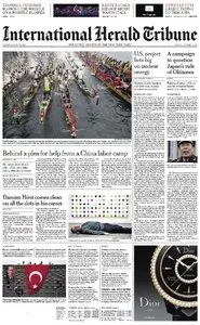 International Herald Tribune Asia from Thursday, 13. June 2013