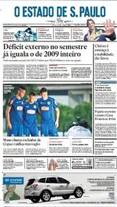 Jornal O Estado de SP em PDF, Terça, 27 de Julho de 2010