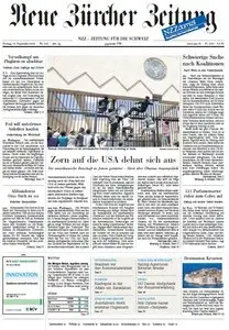 Neue Zürcher Zeitung vom Freitag, 14. September 2012