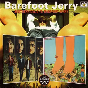 Barefoot Jerry - 'Southern Delight' (1971) + 'Barefoot Jerry' (1972) 2 LP in 1CD, 1997