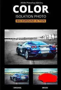 GraphicRiver - Color Isolation Background Photo Action