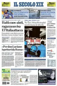 IL SECOLO XIX DEL 20 GENNAIO 2010
