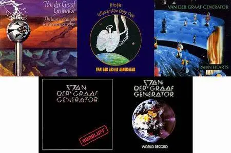 Van Der Graaf Generator - 5 Studio Albums (1970-1975) [Non-remastered]