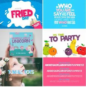 Fried Day Font Family (4 Font Set) 2302952