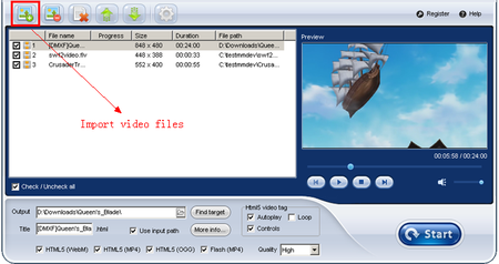 iLike Video to HTML5 Converter 2.4.0.0