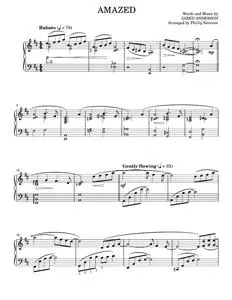 Amazed [Jazz version] (arr. Phillip Keveren) - Jared Anderson, Phillips, Craig & Dean (Piano Solo)