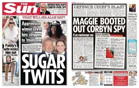 The Sun UK – 16 February 2018