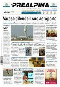 La Prealpina - 30 Dicembre 2016