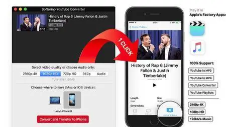 Softorino YouTube Converter 1.1.9 Mac OS X