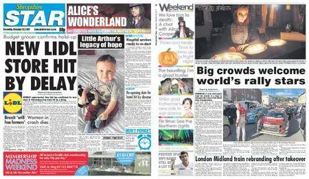 Shropshire Star Shrewsbury Edition – October 28, 2017