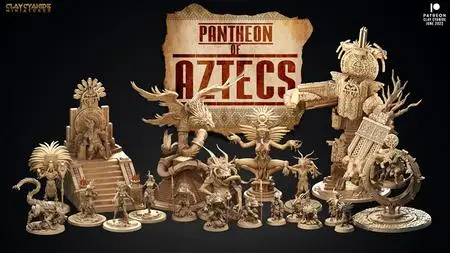 Clay Cyanide Miniatures - Pantheon of Aztecs