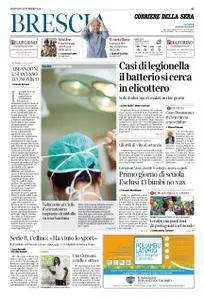 Corriere della Sera Brescia – 13 settembre 2018