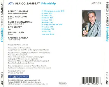 Perico Sambeat - Friendship (2003)