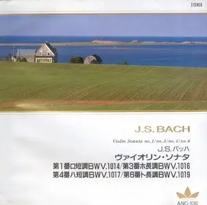 Bach - Violin Sonata No.1, 3, 4, 6 - Barchet, Veyron-Lacroix