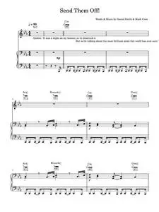 Send Them Off - Bastille (Piano-Vocal-Guitar (Piano Accompaniment))