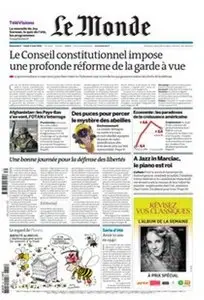 LE MONDE & Suppl TV - Dimanche 1er & Lundi 2 aout 2010 